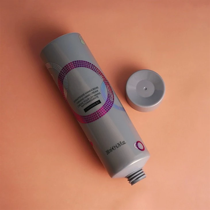 200ml Silkscreen Printing PE Plastic Cosmetic Tube Shampoo Container Skincare Cream Container Hand Cream Packaging Tube